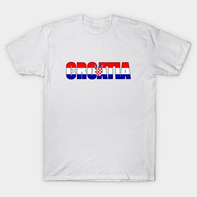 Croatia T-Shirt by SeattleDesignCompany